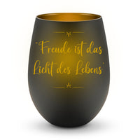 Zauberhaftes Windlicht | Freude ist das Licht des Lebens|